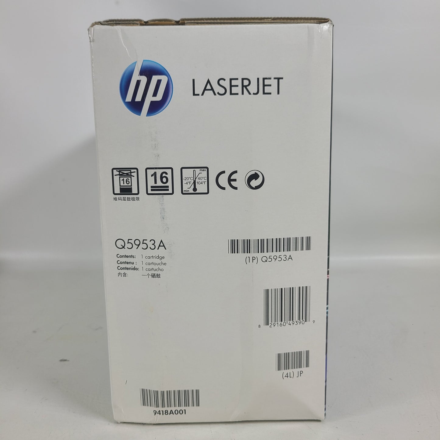 New Hp laser jet 643A Toner Cartridge Magenta  Q5953A