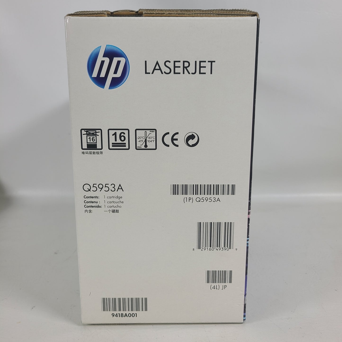 New Hp Laser jet 643A Toner Cartridge Magenta Q5953A