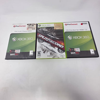 Lot of 3 Games Xbox 360