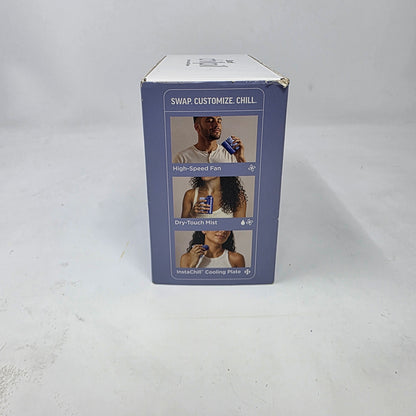 New Shark Chill Pill Blue 3-in-1 Personal Cooling System w/Fan, InstaChill, Mist