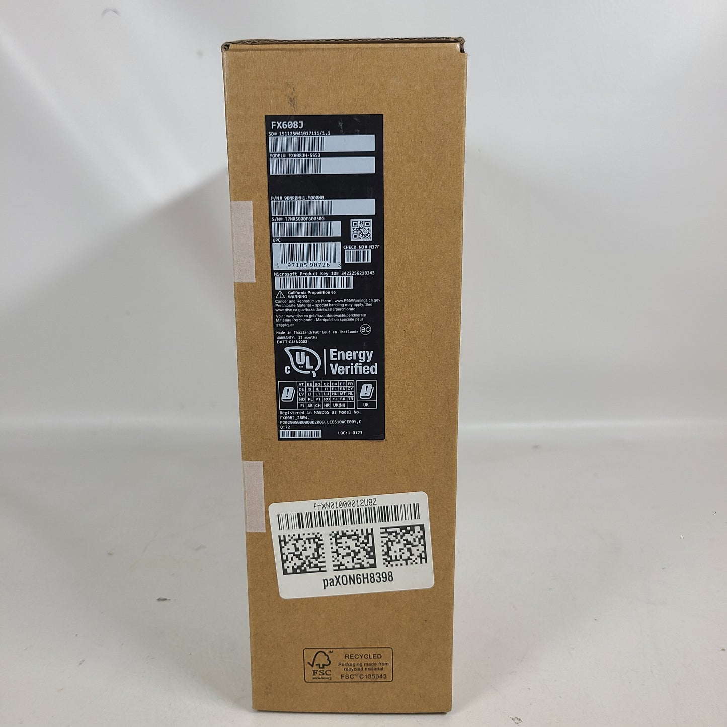 New Asus TUF F16 FX608J 16" i7-14650HX 2.2GHz GeForce RTX 5050 16GB RAM 1TB SSD