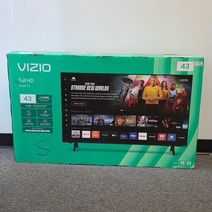 New Vizio 43" Class Full HD 1080p LED Smart TV VFD43M-0804