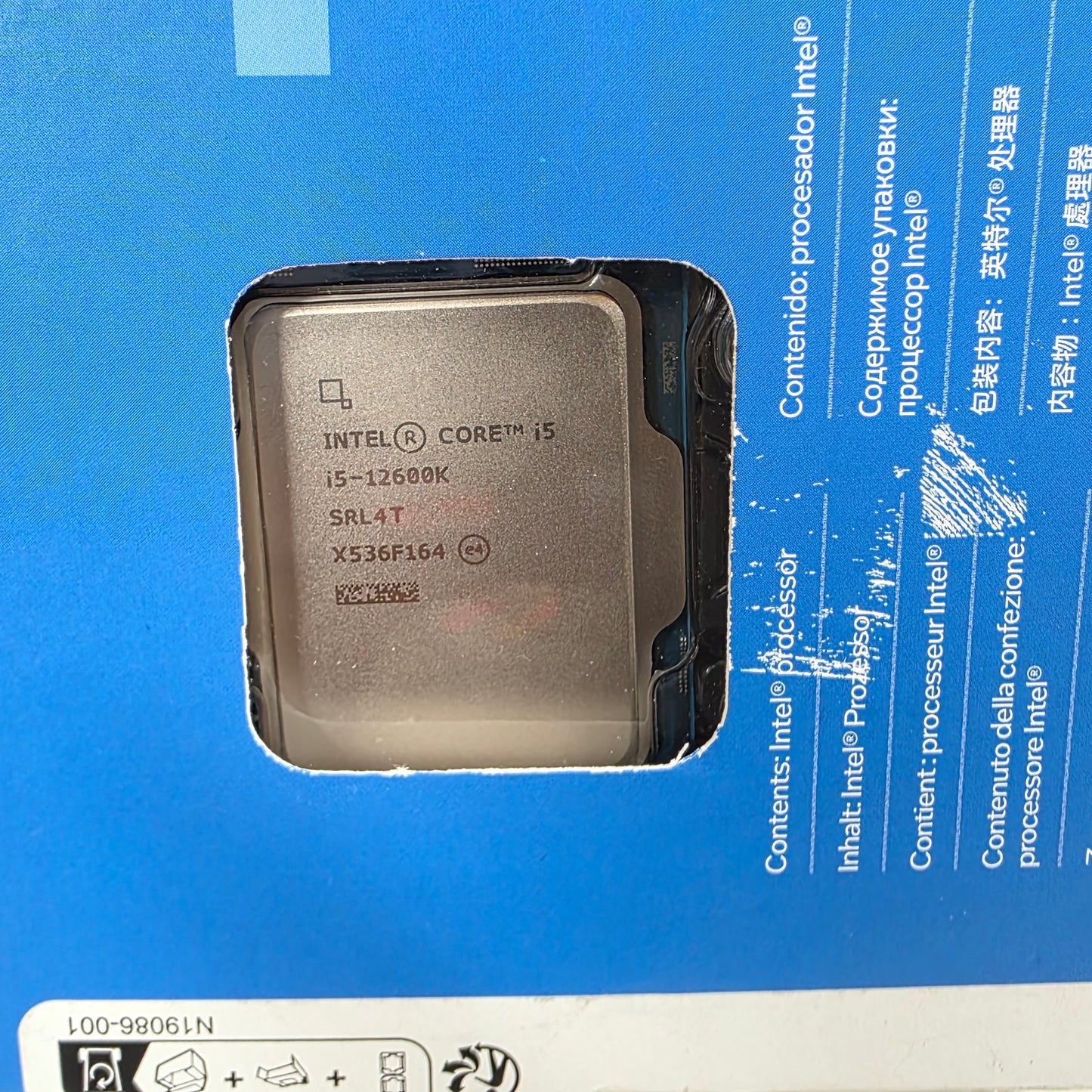 New Intel Core i5-12600k 4.9Ghz 10 Core BX8071512600K 12 Thread LGA 1700