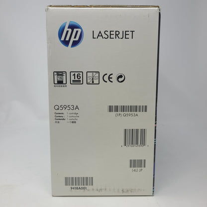 New HP LaserJet 643A Toner Cartridge Magenta Q5953A