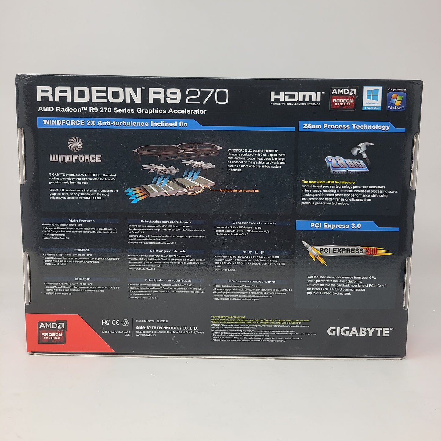 Gigabyte OC Version 2GB GDDR5 Graphics Card GV-R927OC-2GD