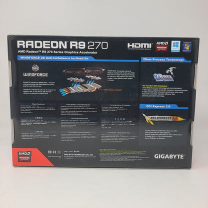 Gigabyte OC Version 2GB GDDR5 Graphics Card GV-R927OC-2GD