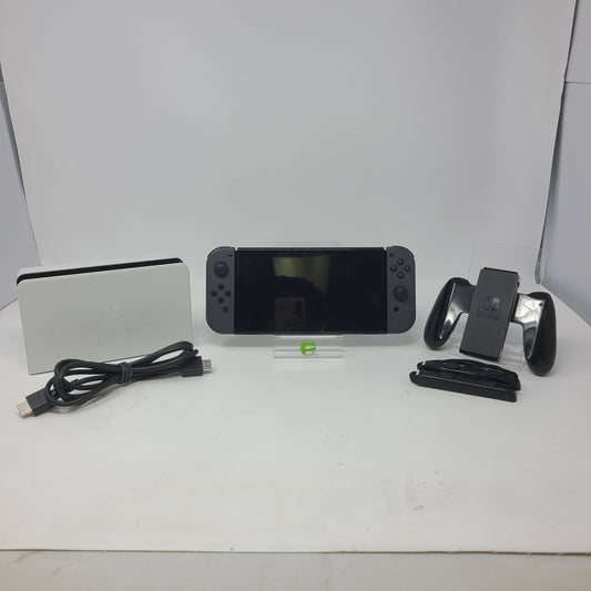 Nintendo Switch OLED Console Gaming System HEG-001 Black/Gray