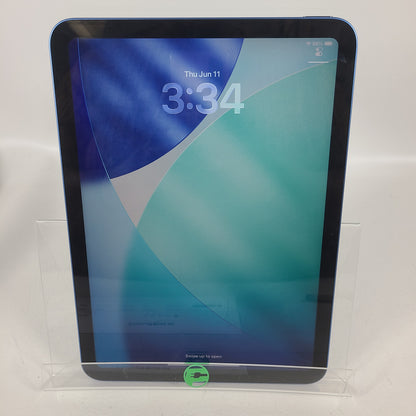 WiFi Only Apple iPad 11" (A16) 128GB Blue MD4A4LL/A