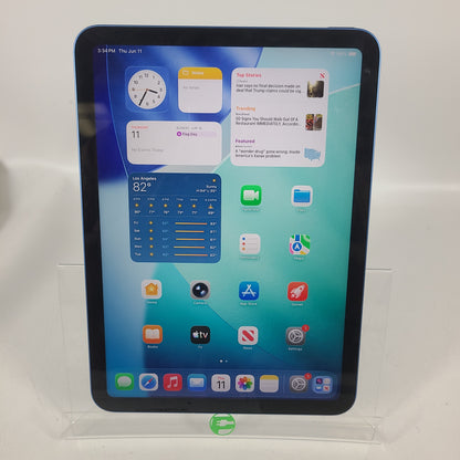 WiFi Only Apple iPad 11" (A16) 128GB Blue MD4A4LL/A