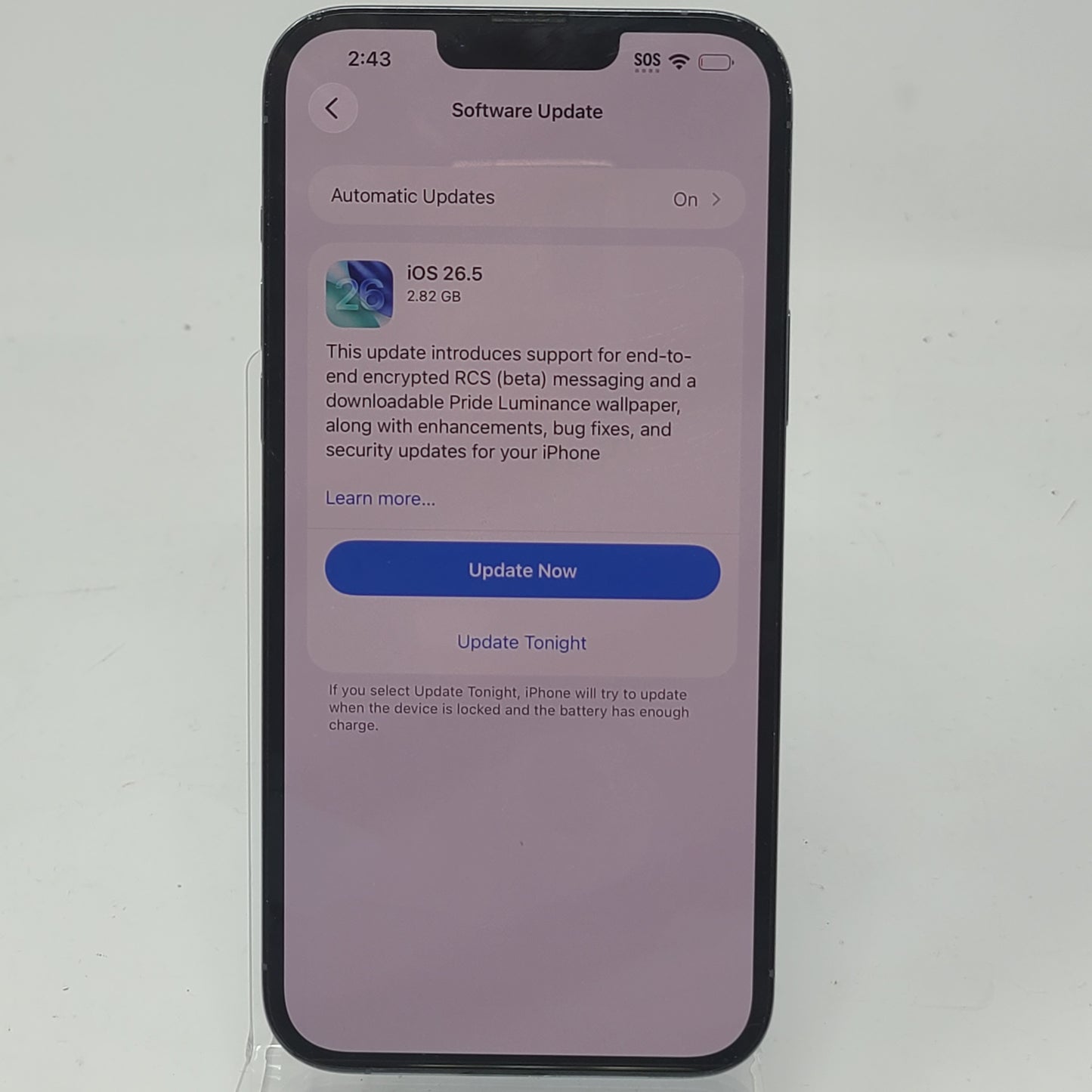 Factory Unlocked Apple iPhone 13 Pro Max 128GB Blue NLF53LL/A