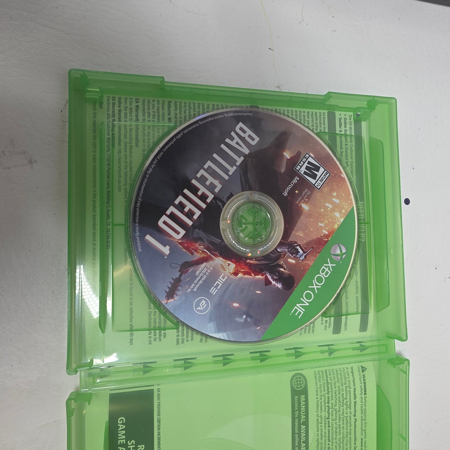 Lot of 3 Xbox One Games Battlefield 1 Dead Rising 2 Metal Gear Survive Mixed 