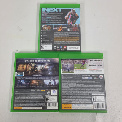 Lot 3 of Microsoft Xbox One Games