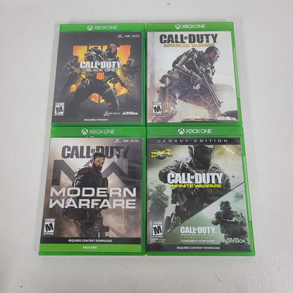 Lot of 4 Microsoft Xbox One Games