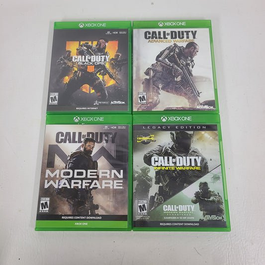 Lot of 4 Microsoft Xbox One Games