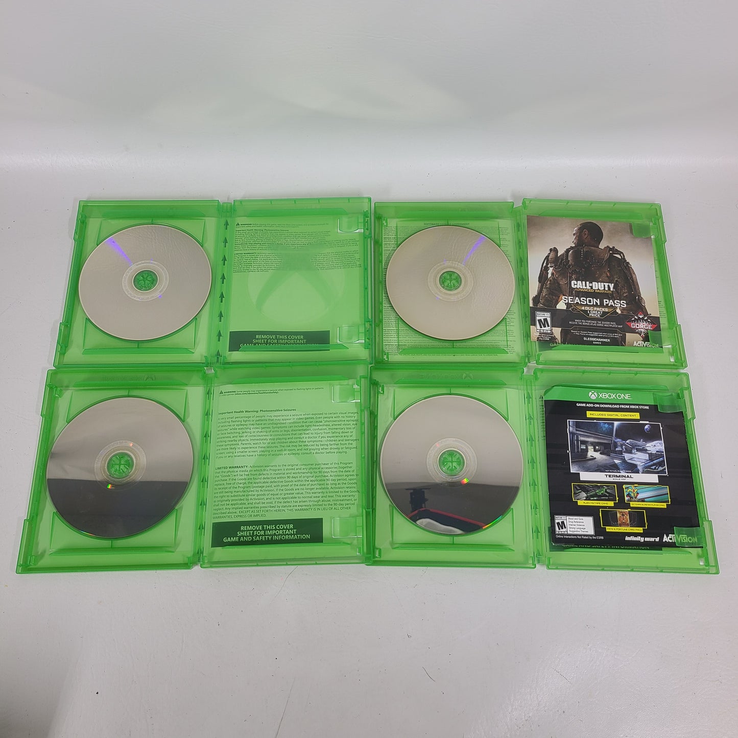 Lot of 4 Microsoft Xbox One Games