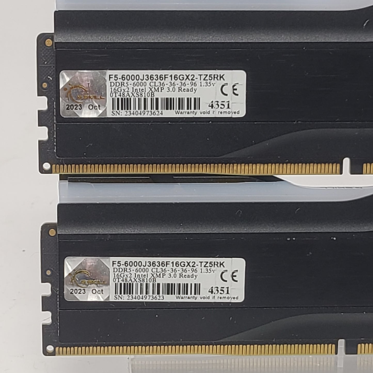 trident Trident Z5 RGB Series 32GB (2x16GB) RAM DDR5 4000MHz F5-6000J3636F16GX2