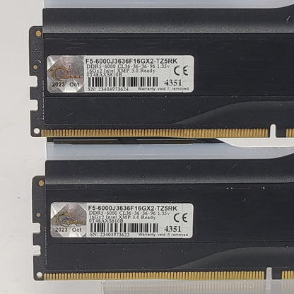 trident Trident Z5 RGB Series 32GB (2x16GB) RAM DDR5 4000MHz F5-6000J3636F16GX2
