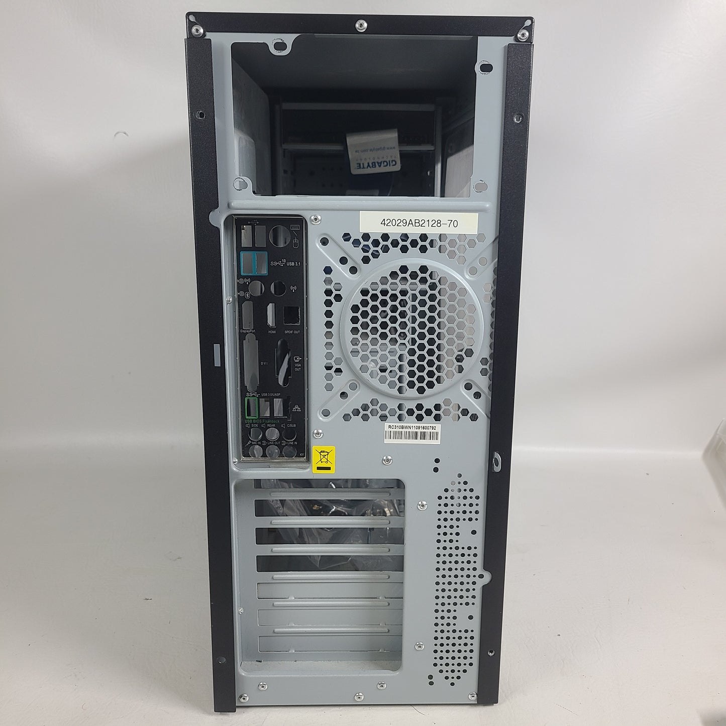 CyberPower Cooler Master Elite 310 ATX Mid Tower PC Case RC-310-BWN1-GP