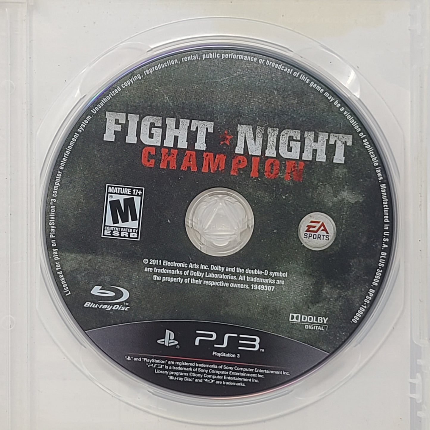Lot of 5 PlayStation 3  Games Resident Evil 5 Max Payne 3 Fight Night Champion