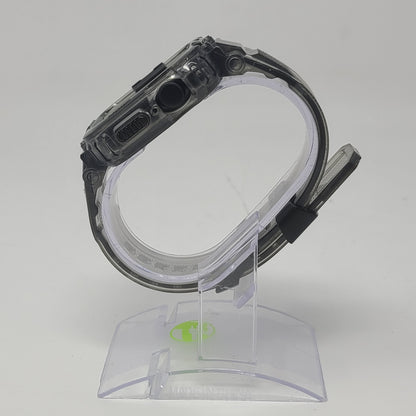 GPS Only Apple Watch SE 3 40MM Midnight Aluminum Black Transparent Rugged Bumper  MEH94LW/A