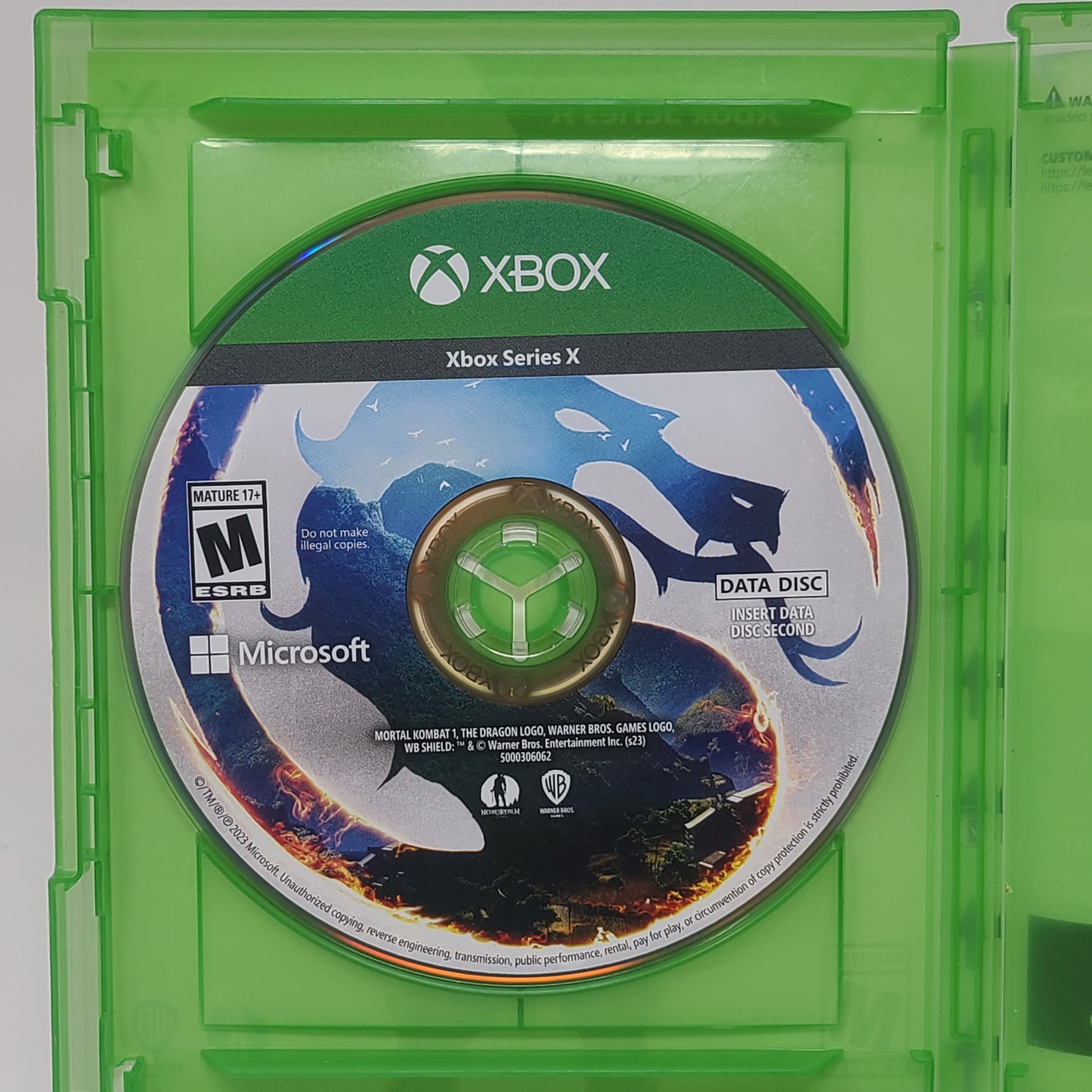 Lot 3 Xbox Series X Game Gotham Knights Midnight Suns Mortal Kombat 1