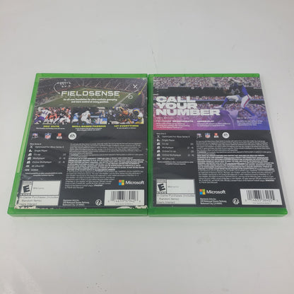 Lot of 2 Xbox Series X Games Madden NFL 24 & Madden NFL 23 Bundle Tested