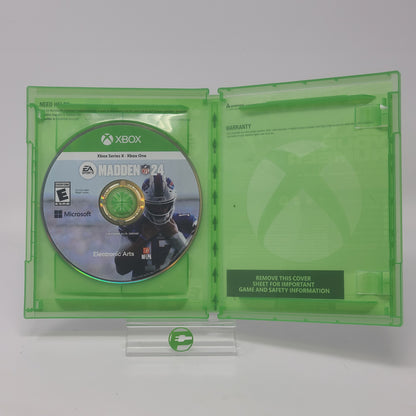 Lot of 2 Xbox Series X Games Madden NFL 24 & Madden NFL 23 Bundle Tested