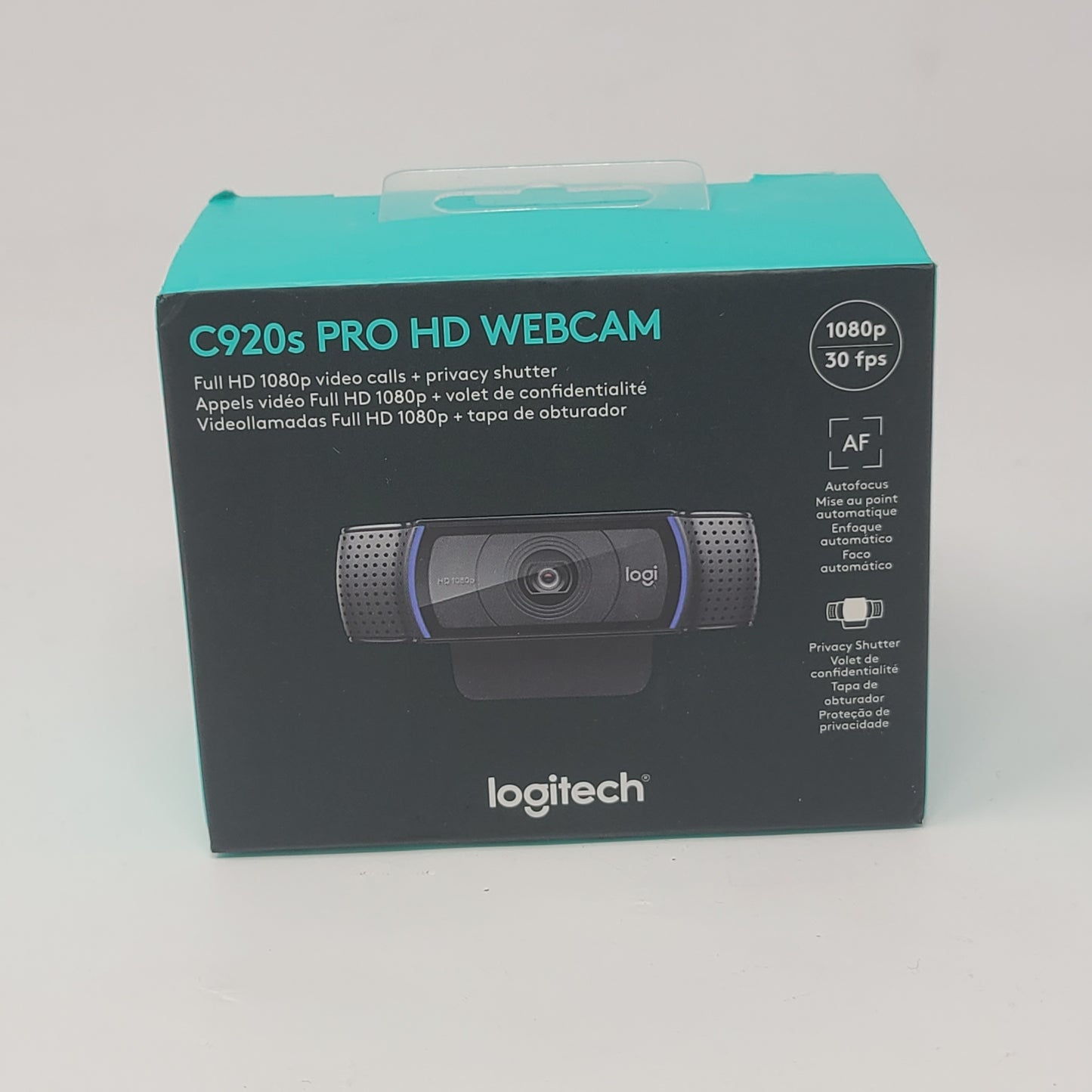 New logitech C920s HD Webcam 960-001257