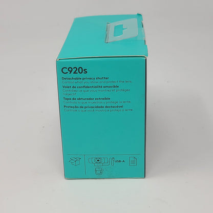 New logitech C920s HD Webcam 960-001257