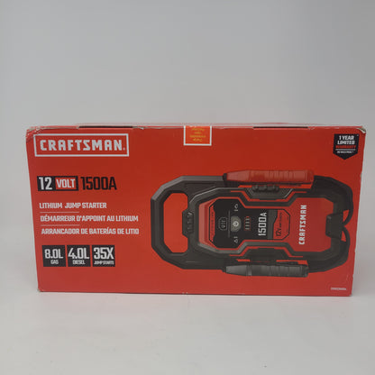 New Craftsman 12V Jump Starter Portable Power Pack CMXCESM264