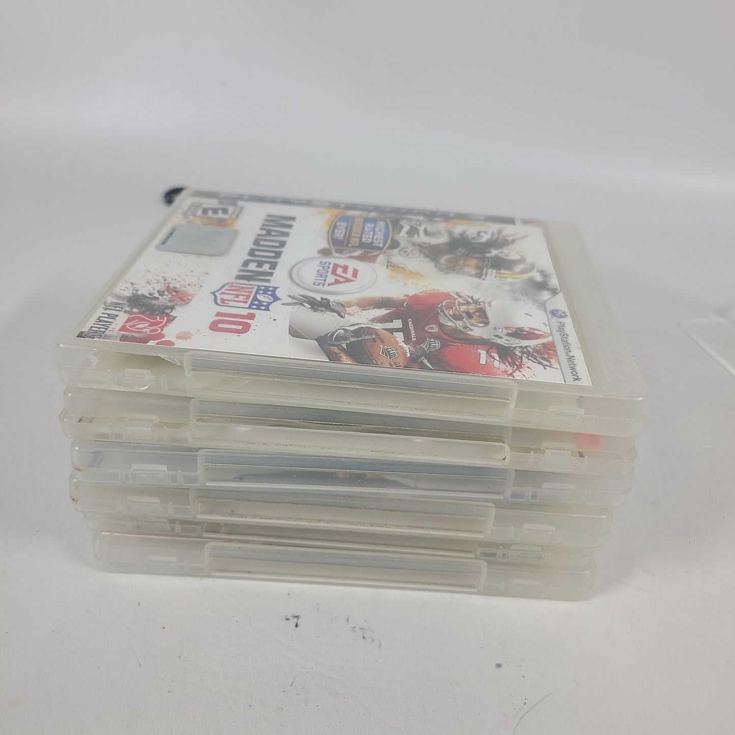 Lot of 6 Games Sony PlayStation 3 PS3 NBA 2K11,Fight Night Champion,Madden NFL 