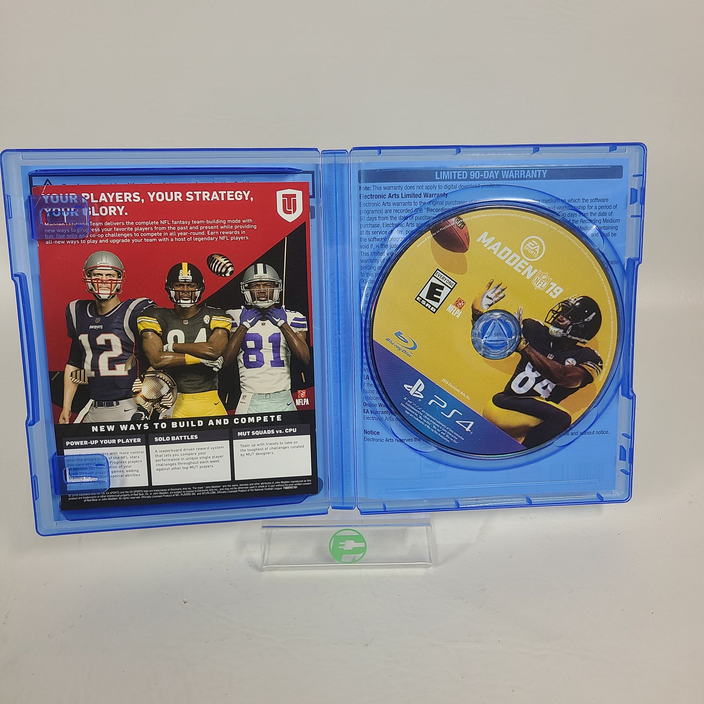 Lot of 3 Games Sony PlayStation 4 PS4 Madden NFL 19,NBA 2K16,NBA 2K24