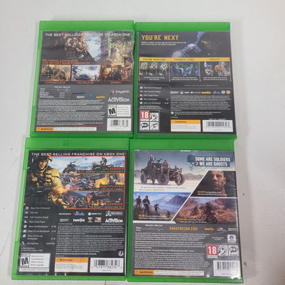 Lot of 5 Microsoft Xbox One Games Call of Duty Black Ops 3 & 4 Battlefield 2042 