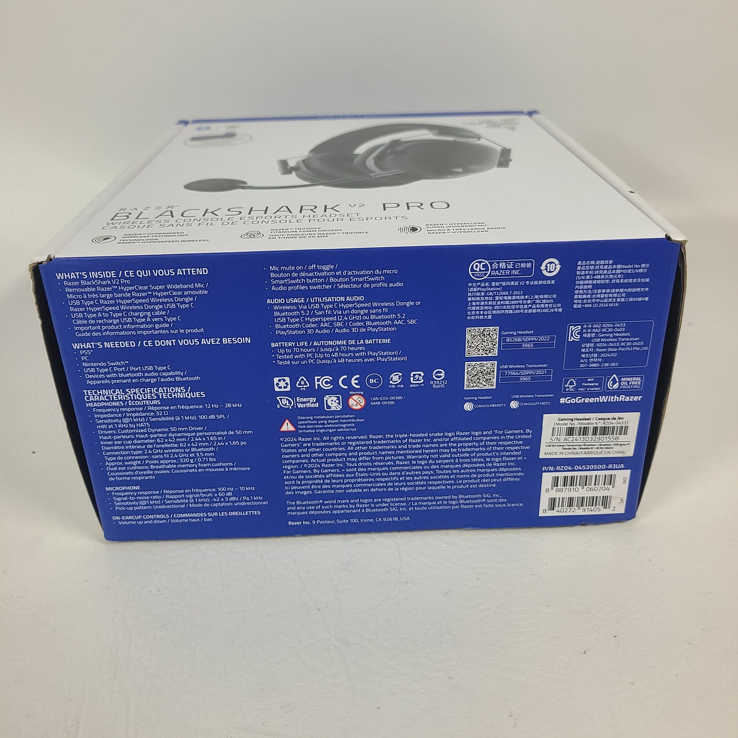 Razer Blackshark v2 Pro RZ04-04530500-R3UA