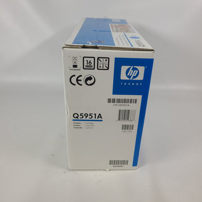 New Hp Laser Jet 643A Cyan Original Toner Cartridge Q5951A