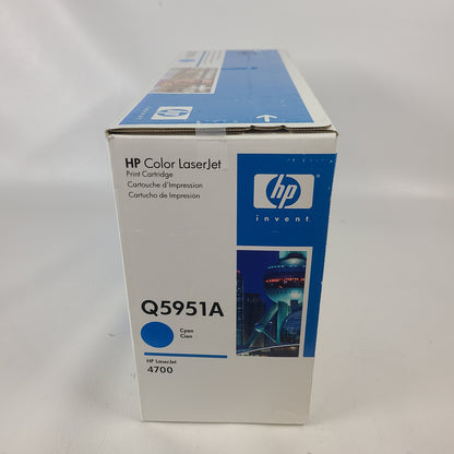 New Hp Laser Jet 643A Cyan Original Toner Cartridge Q5951A