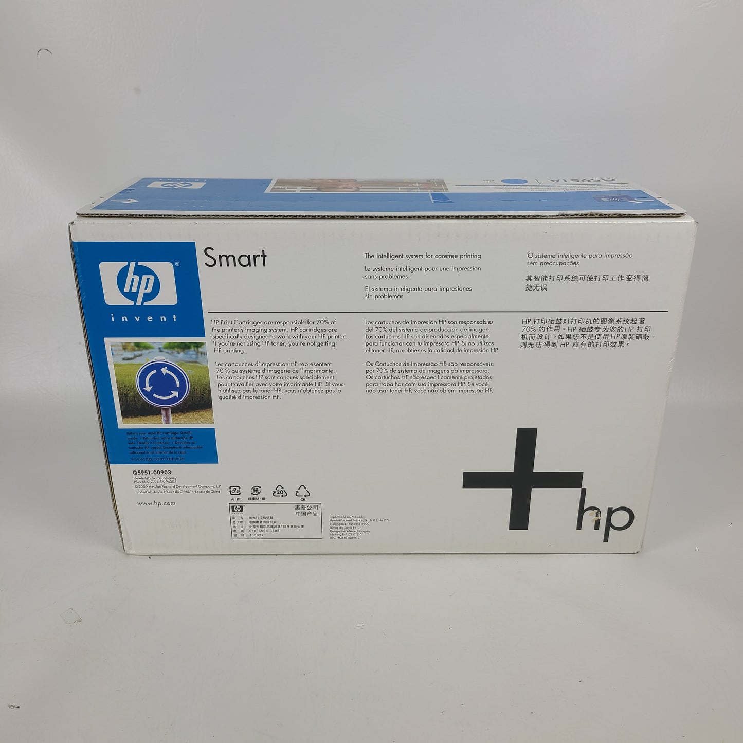 New Hp Laser Jet 643A Cyan Original Toner Cartridge Q5951A