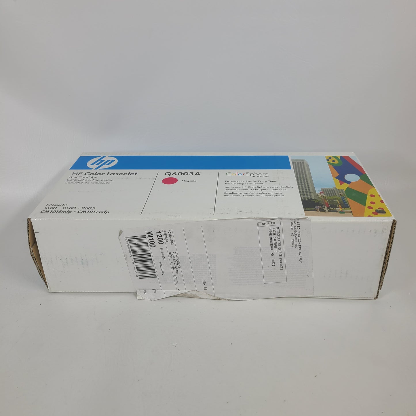 New Hp LaserJet 124A  Magenta Toner  Q6003A