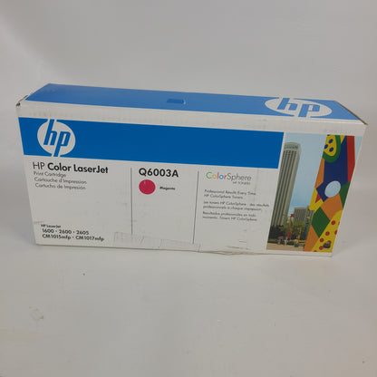 New HP  LaserJet 124A  Magenta Toner Cartridge Q6008A