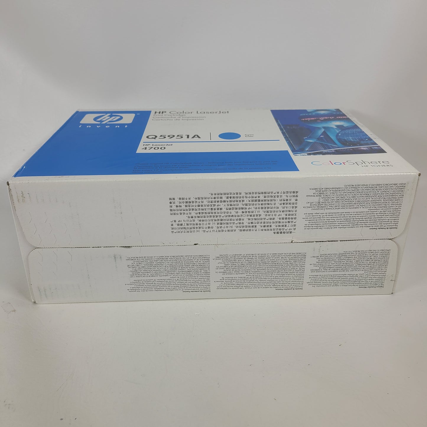 New HP LaserJet 643A Cyan Original Toner Cartridge Q5951A