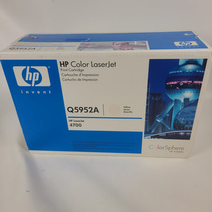 New HP LaserJet 643A Original Yellow Toner Cartridge Q5952A