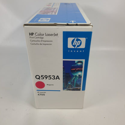 New HP LaserJet 643A Magenta Original Toner Cartridge Q5953A
