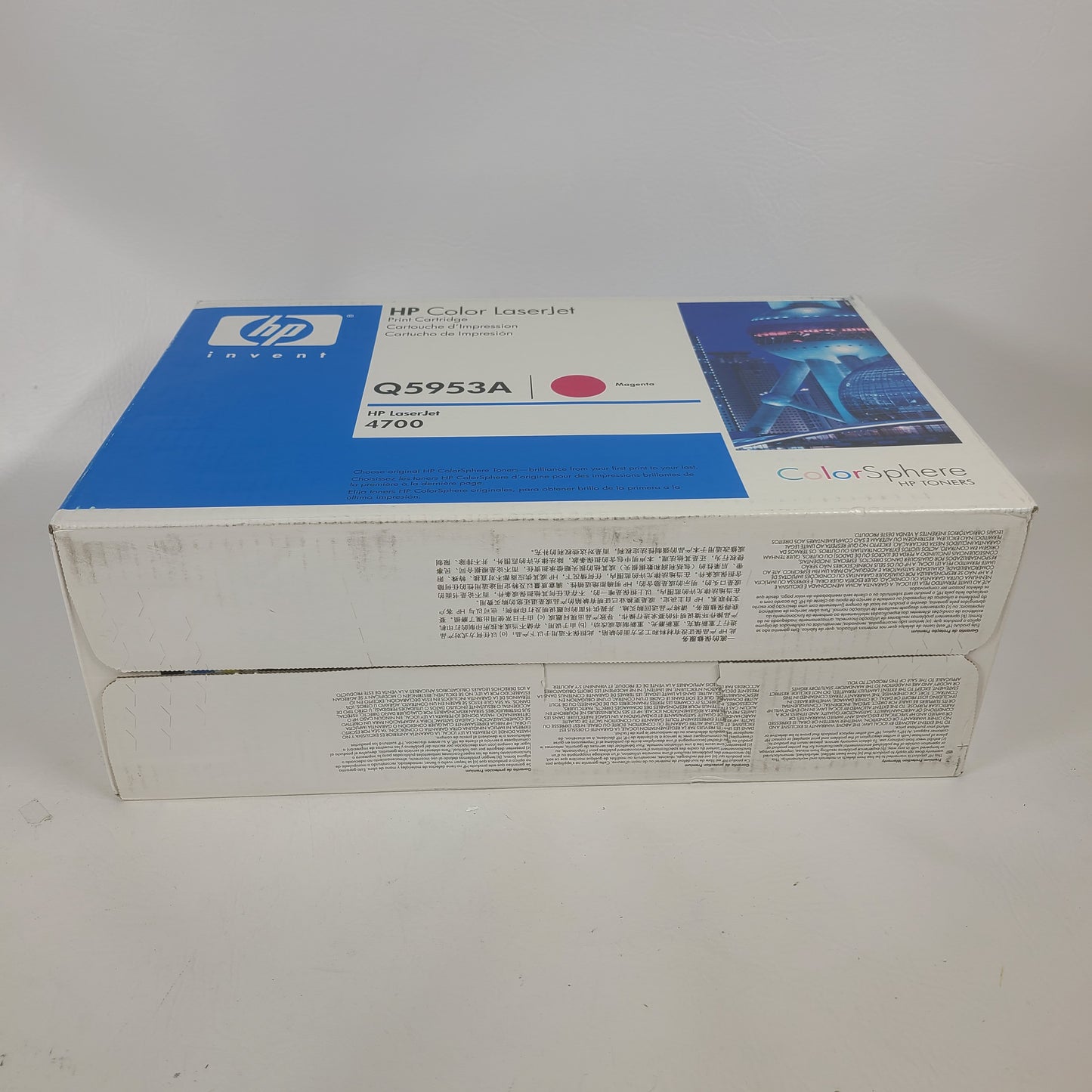 New HP LaserJet 643A Magenta Original Toner Cartridge Q5953A