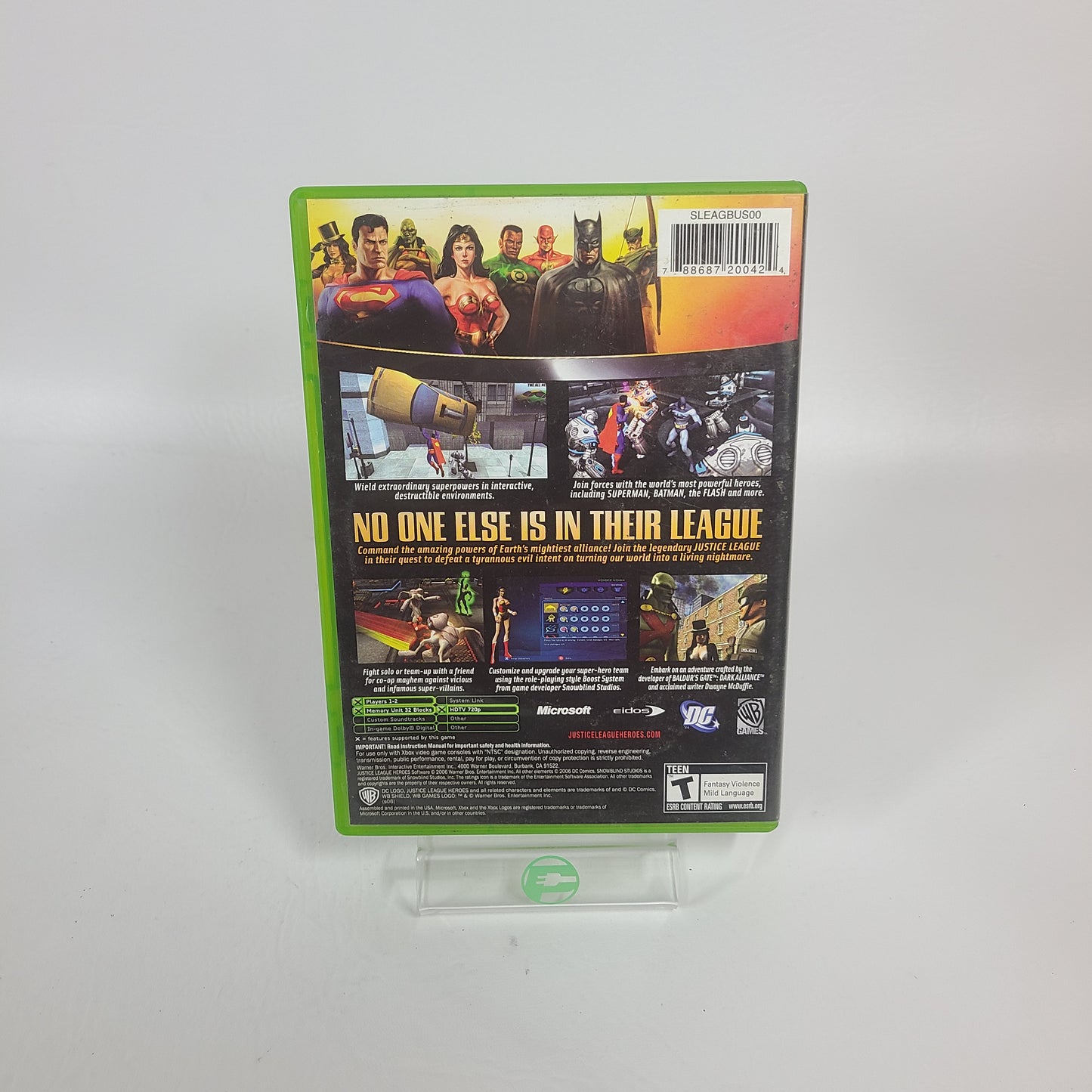 Justice League Heroes (Microsoft Xbox, 2006)
