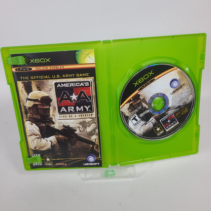 Lot of 2 Microsoft Original Xbox Games America's Army: Rise of a Soldie