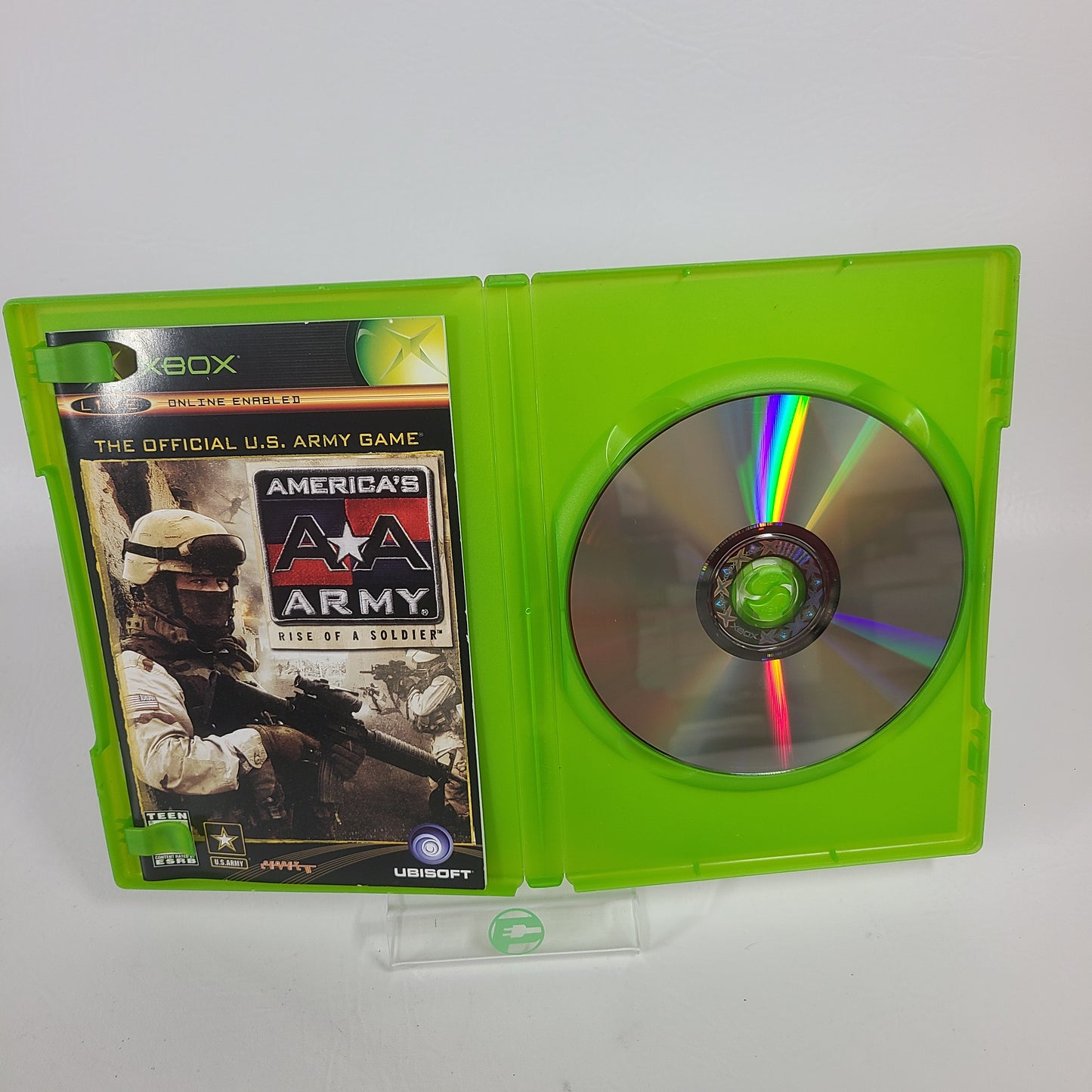 Lot of 2 Microsoft Original Xbox Games America's Army: Rise of a Soldie