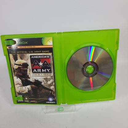 Lot of 2 Microsoft Original Xbox Games America's Army: Rise of a Soldie