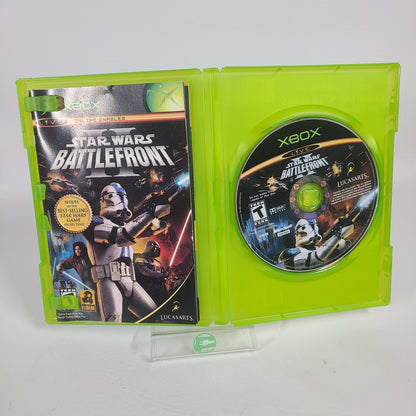 Lot of 4 Original Microsoft Xbox Star Wars Games Obi-Wan KOTOR Battlefront 2 