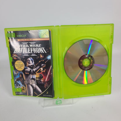 Lot of 4 Original Microsoft Xbox Star Wars Games Obi-Wan KOTOR Battlefront 2 