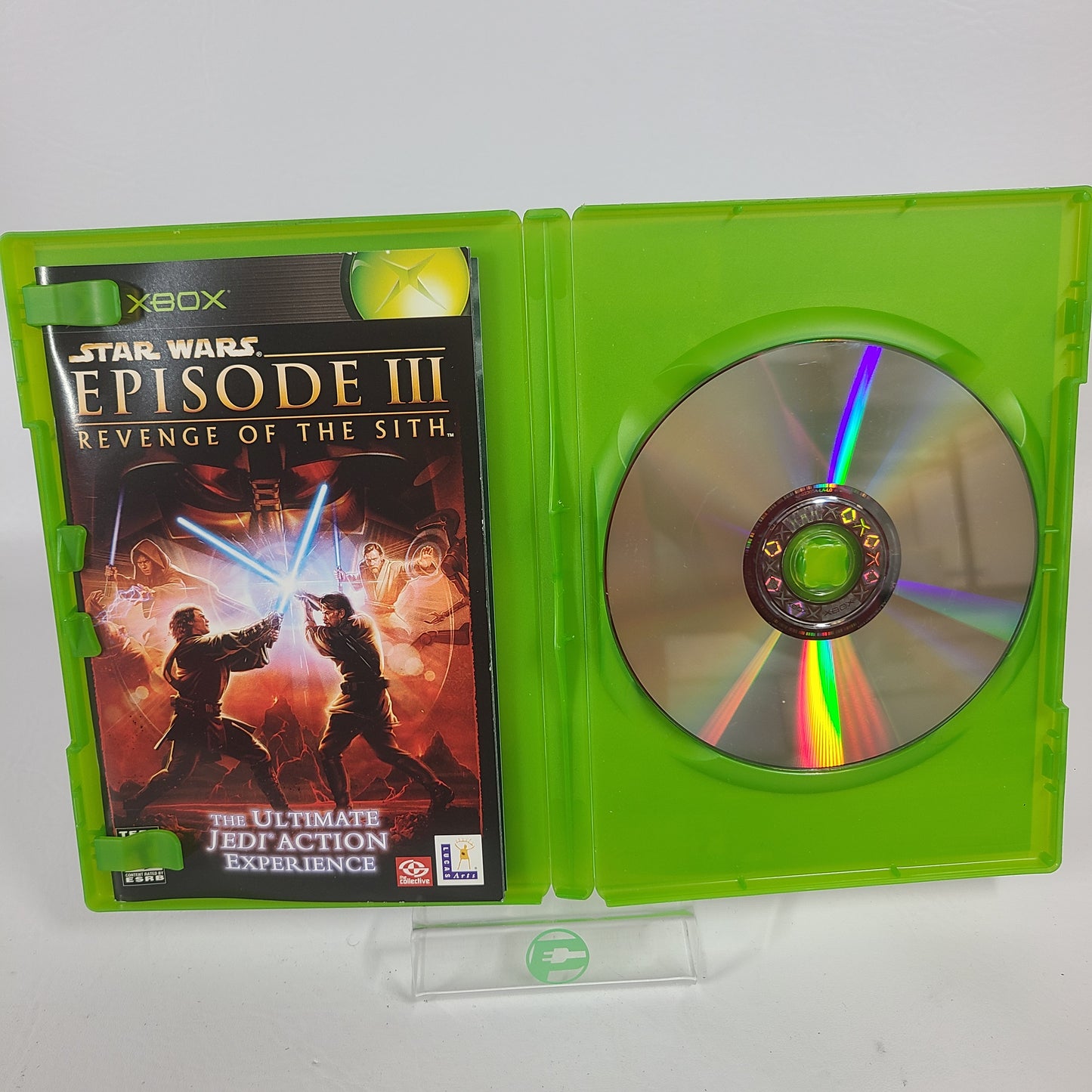 Lot of 4 Original Microsoft Xbox Star Wars Games Obi-Wan KOTOR Battlefront 2 